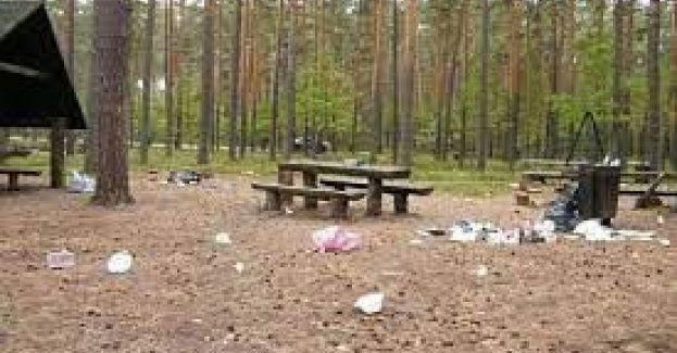 Nie zaśmiecaj lasu!