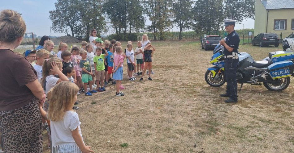 zdjęcie: Policyjna akcja Bezpieczny Maluch w powiecie łukowskim / fot. KPP Łuków
