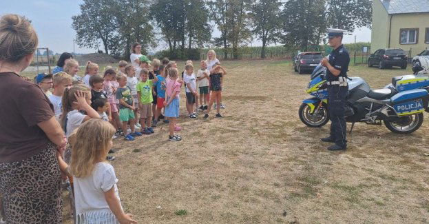 Policyjna akcja Bezpieczny Maluch w powiecie łukowskim