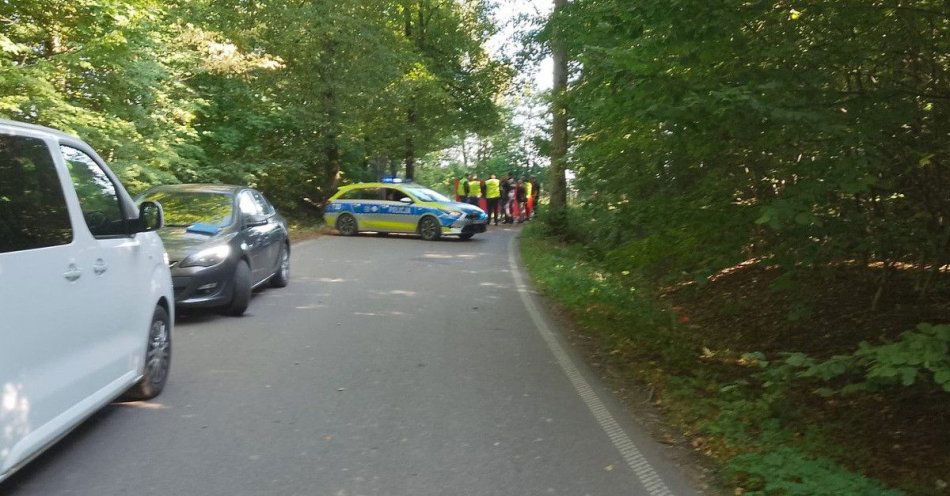 zdjęcie: Tragiczny wypadek na trasie Galiny Kosy 27-latek nie żyje / fot. KPP w Bartoszycach