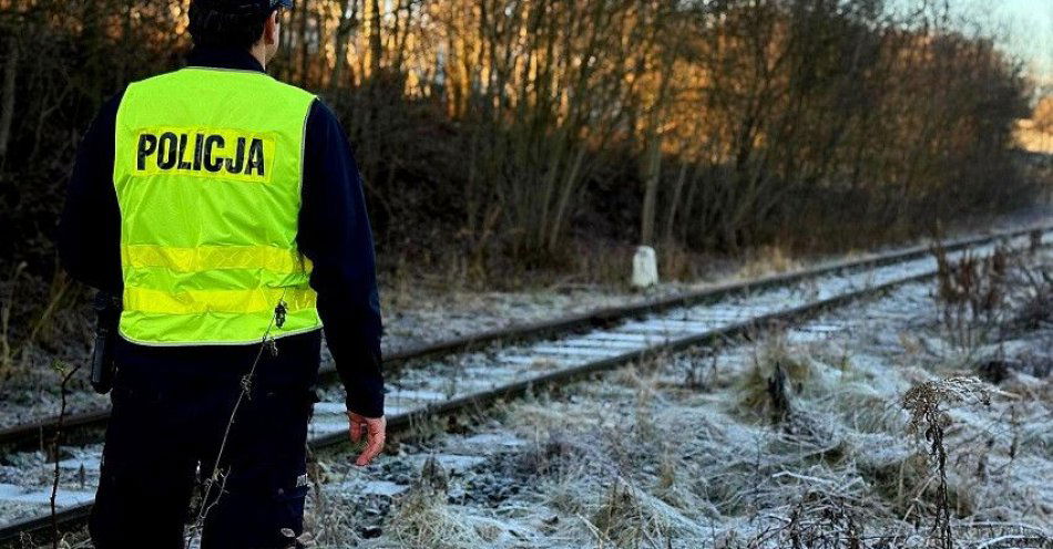 zdjęcie: Wzmożone patrole policji przy torach w Jaworze i powiecie / fot. KPP w Jaworze