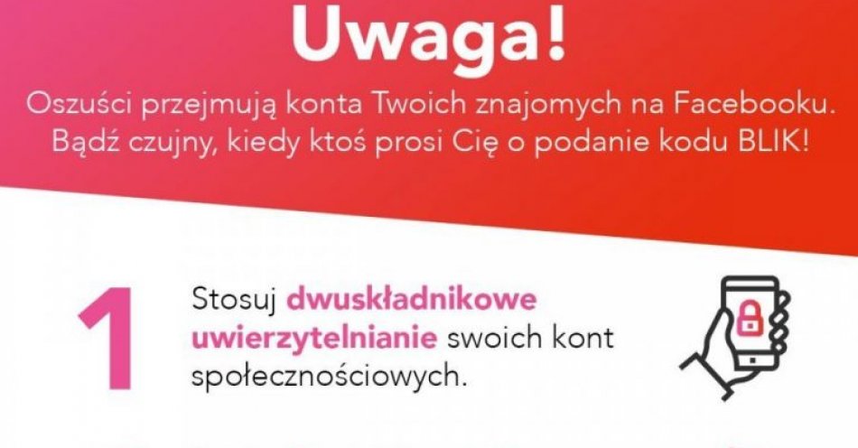 zdjęcie: Uważajmy na fałszywe linki prowadzące do wyłudzeń naszych danych / fot. KMP w Brzesku