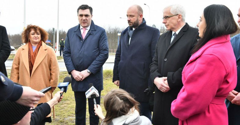 zdjęcie: Otwarcie Ronda im. Gruzińskich Oficerów Wojska Polskiego / fot. nadesłane