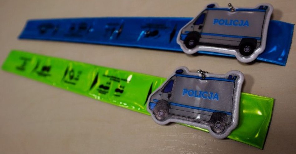 zdjęcie: Odblaski ratują życie pieszych i rowerzystów / fot. KPP w Wołowie