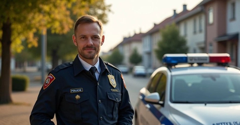 zdjęcie: Głosuj na SuperDzielnicowego 2026 i poznaj sierż. Rafała Tugi / TM/ przykładowa ilustracja