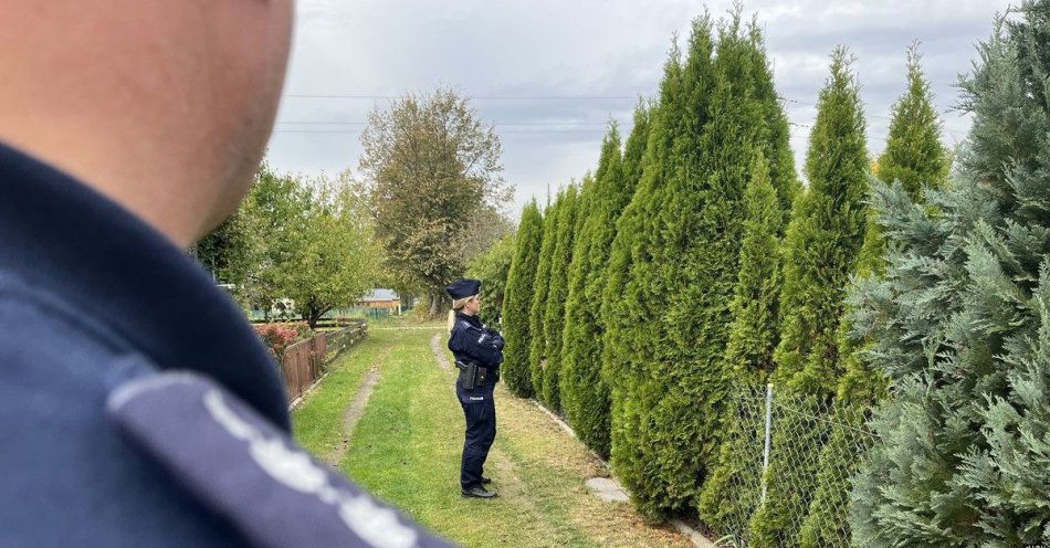 zdjęcie: Bądź przezorny i zabezpiecz działkę! / fot. KPP Zambrów