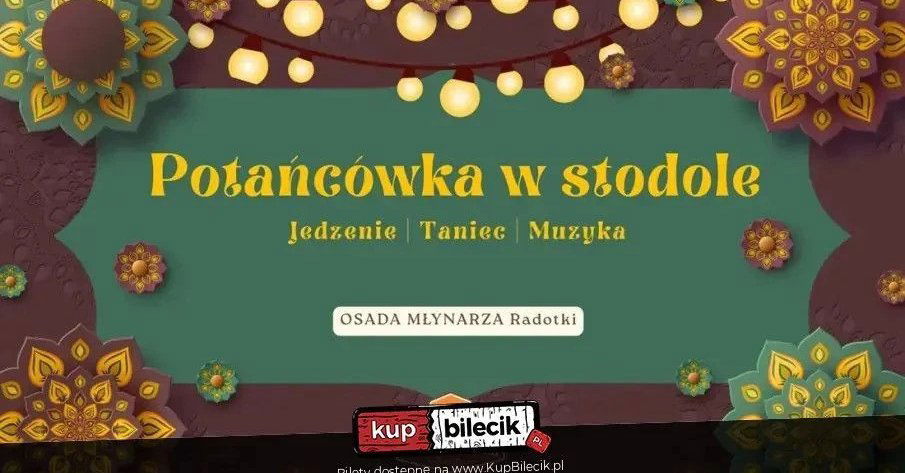 zdjęcie: Potańcówka / kupbilecik24.pl / POTAŃCÓWKA