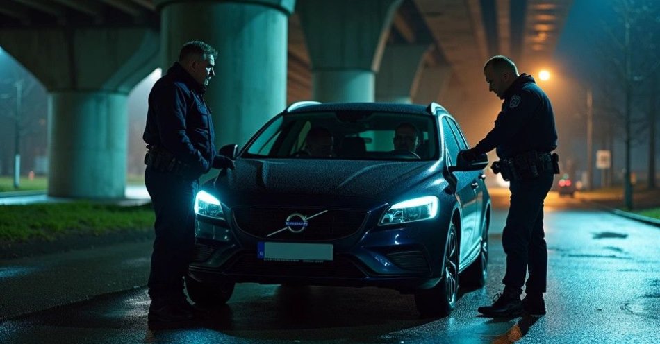 zdjęcie: Nocna kontrola pod wiaduktem. Zatrzymano kierowcę z narkotykami / TM/ przykładowa ilustracja