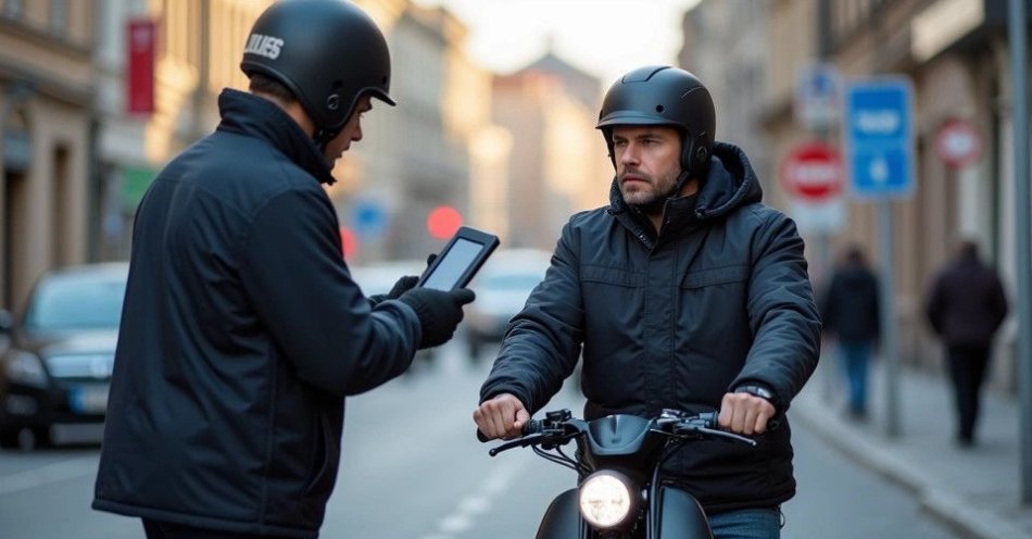 zdjęcie: Nietrzeźwy na hulajnodze zatrzymany w Dąbrowie Tarnowskiej / TM/ przykładowa ilustracja