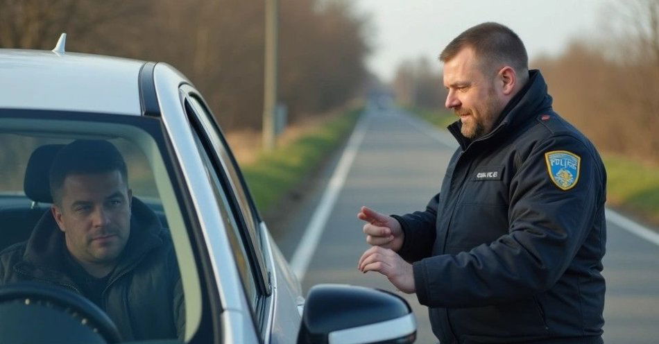 zdjęcie: Miał sądowy zakaz i cudze tablice 31 latek zatrzymany / TM/ przykładowa ilustracja