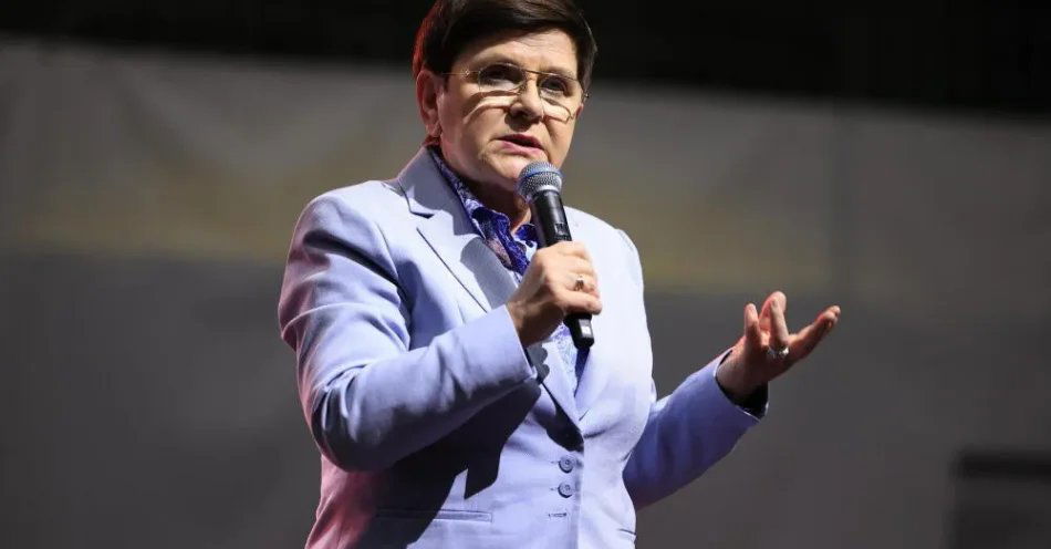 zdjęcie: Szydło ukarana finansowo za niestawienie się na przesłuchanie / Bielsko-Biała, 20.03.2026. Europosłanka PiS Beata Szydło podczas spotkania z sympatykami w Hali Rekord w Bielsku-Białej, 20 bm. (doro) PAP/Jarek Praszkiewicz