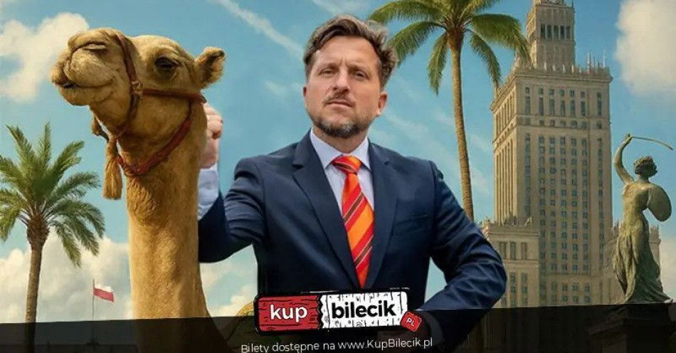zdjęcie: Rafał Sumowski - w programie Prezydent 22.05.2026 g. 19:00 / kupbilecik24.pl / 4 termin | Kraków | Rafał Sumowski - w programie \