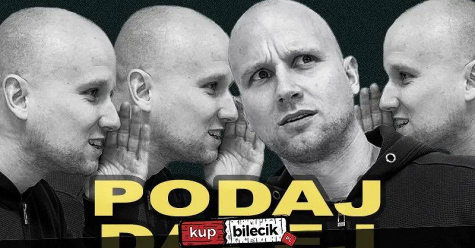 zdjęcie: Maciej Brudzewski w nowym programie Podaj dalej / kupbilecik24.pl / Maciej Brudzewski w nowym programie \