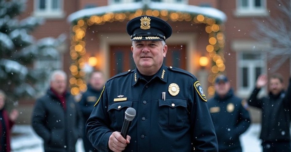 zdjęcie: Świąteczne życzenia Komendanta Powiatowego Policji w Grójcu / TM/ przykładowa ilustracja