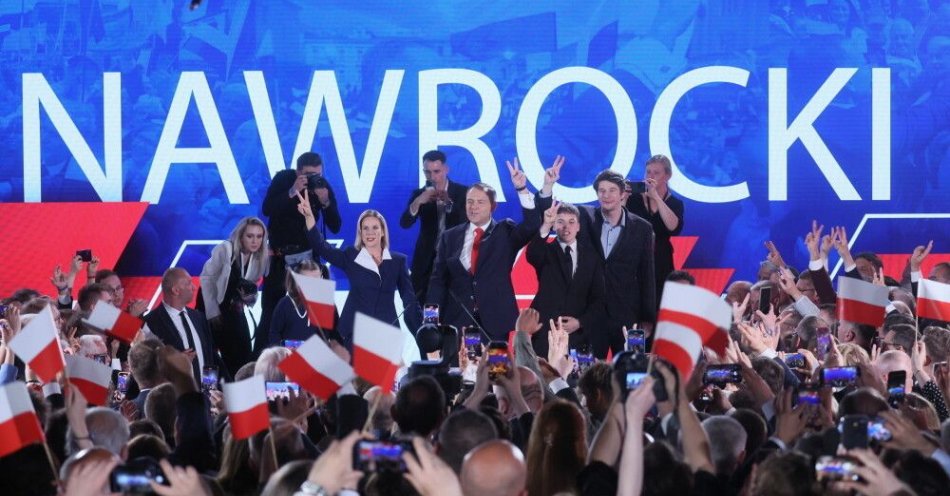 zdjęcie: Nawrocki - 51 proc., Trzaskowski - 49 proc. / fot. PAP