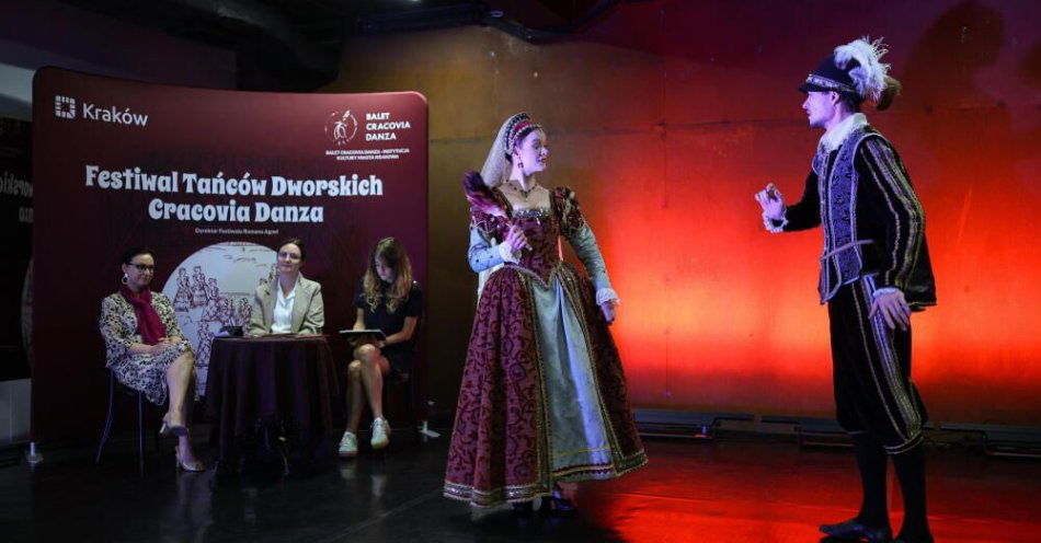 zdjęcie: Renesansowe tańce dworskie na 26. Festiwalu Cracovia Danza / fot. PAP