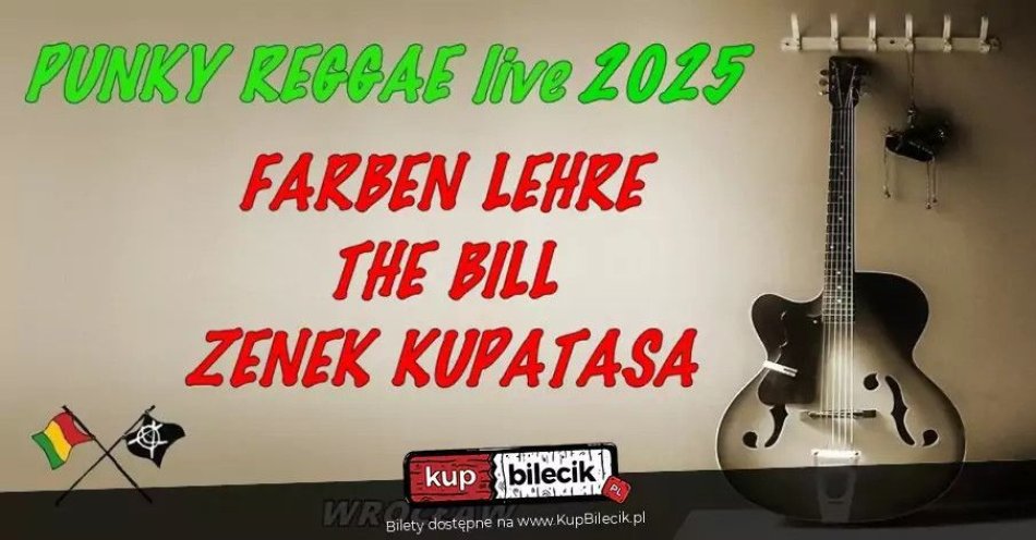 zdjęcie: Farben Lehre, Zenek Kupatasa, The Bill / kupbilecik24.pl / Farben Lehre, Zenek Kupatasa, The Bill