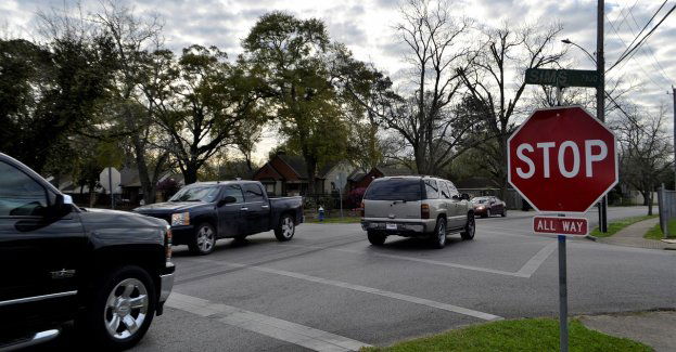 Nie zauważyła znaku STOP