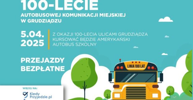Niespodzianka z okazji 100 lat komunikacji miejskiej w Grudziądzu