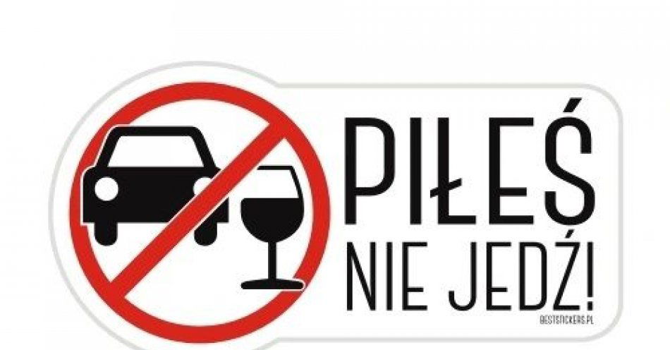 zdjęcie: Przypominamy Piłeś-Nie jedź! / fot. KPP Mogilno