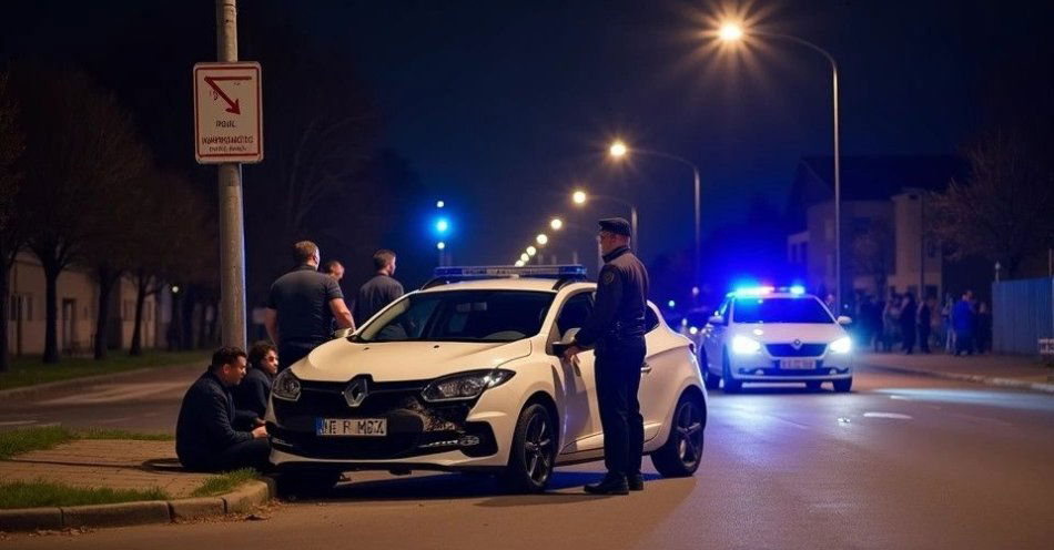 zdjęcie: Nietrzeźwy kierowca bez prawa jazdy uderzył w latarnię / TM/ przykładowa ilustracja