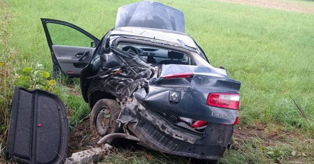 Uderzył w drzewo w Siedliskach