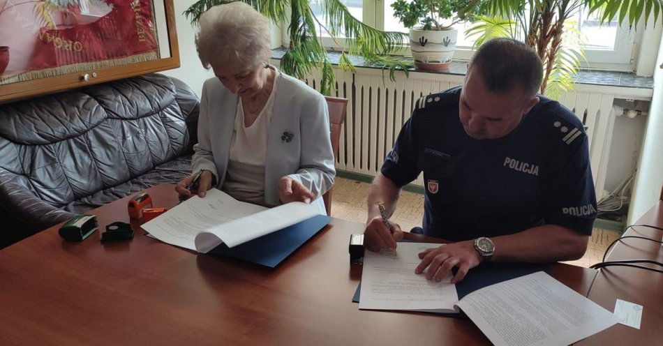 zdjęcie: Komendant podpisał porozumienie o współpracy Policji z uczelnią / fot. KMP w Radomiu