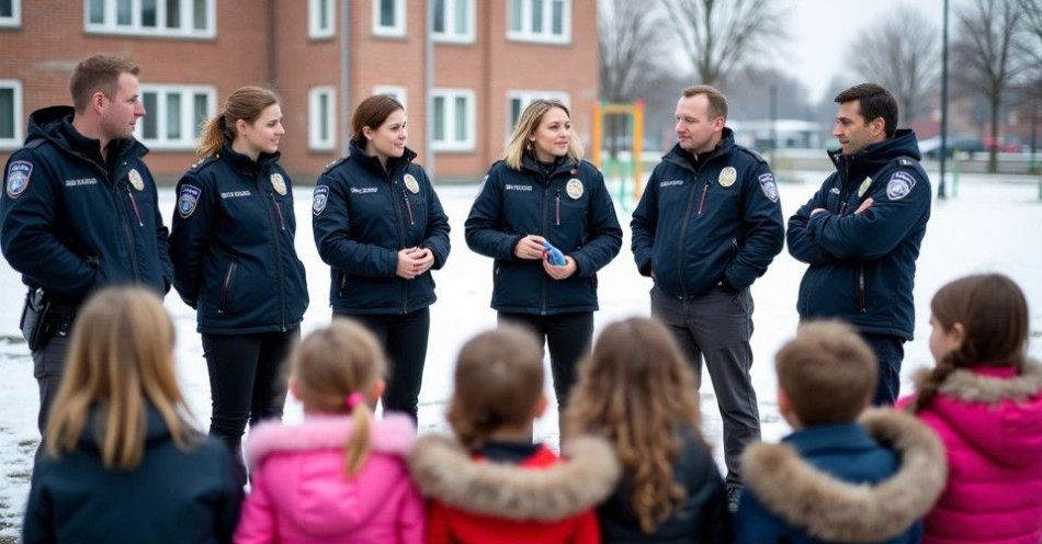 zdjęcie: Dzielnicowi przypomnieli dzieciom zasady bezpieczeństwa na ferie / TM/ przykładowa ilustracja
