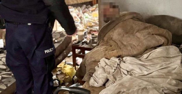 Czujny dzielnicowy uratował życie mężczyzny w pustostanie