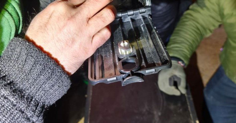 zdjęcie: Nielegalne automaty zabezpieczone w Nowym Targu / fot. KMP w Nowym Targu