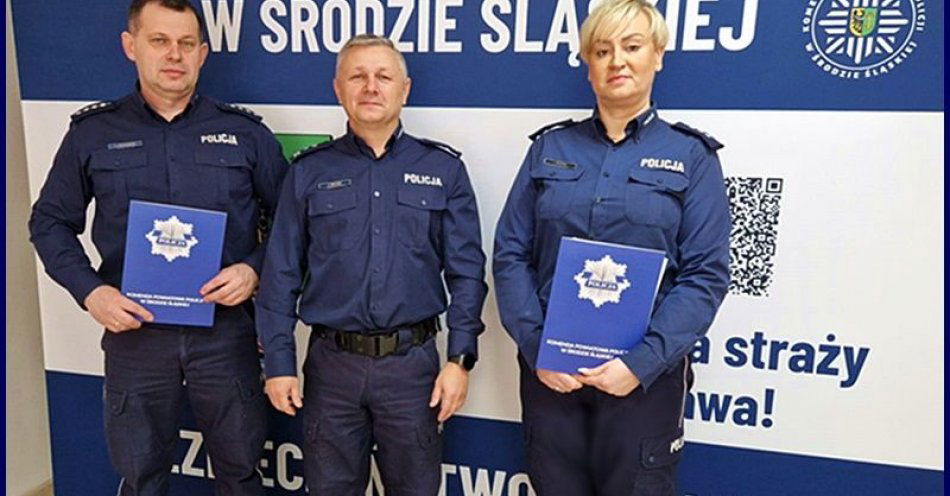 zdjęcie: Nowy zastępca Naczelnika Wydziału Kryminalnego w Komendzie Powiatowej Policji w Środzie Śląskiej / fot. KPP w Środzie Śląskiej