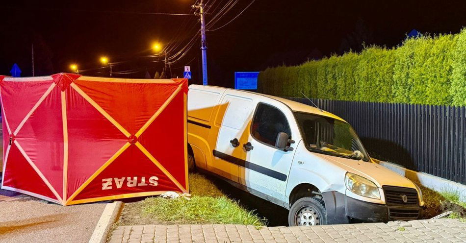 zdjęcie: Tragiczny wypadek w Woli Mieleckiej. 57 letni kierowca nie żyje / fot. KPP w Mielcu