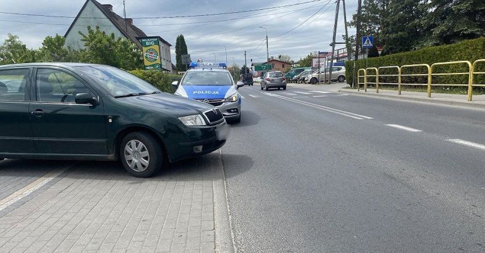 zdjęcie: Potrącenie rowerzystki w Nowej Wsi Lęborskiej / fot. KPP w Lęborku