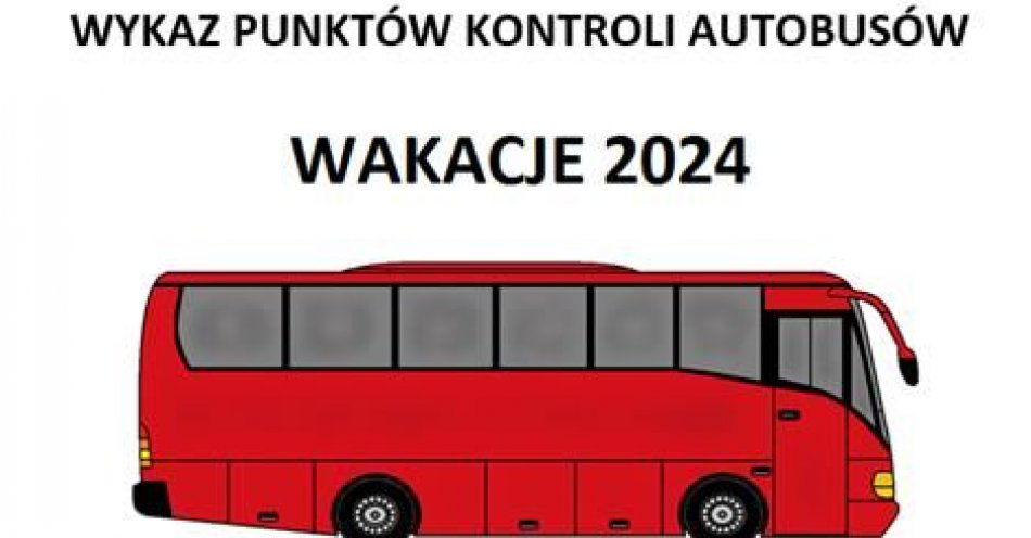 zdjęcie: Punkty kontroli autobusów - wakacje 2024 / fot. KPP Śrem