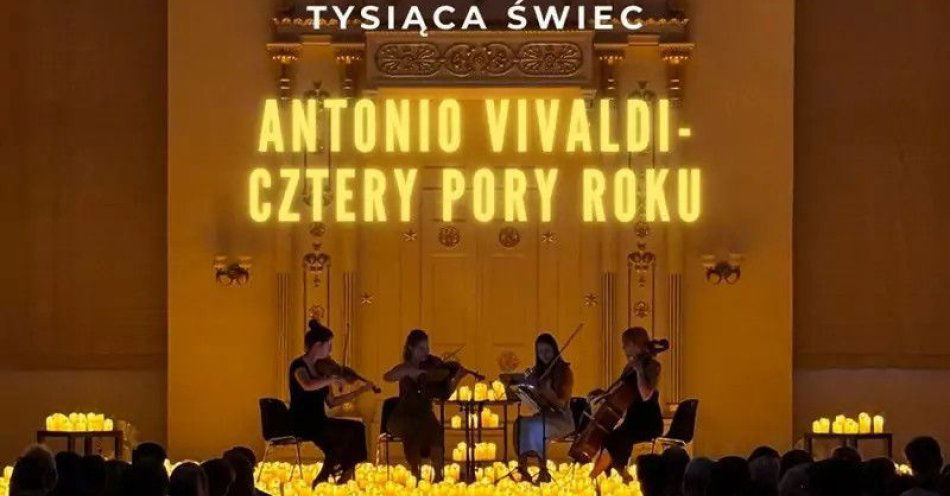 zdjęcie: Koncert przy świecach: Antonio Vivaldi- Cztery Pory Roku / kupbilecik24.pl / Koncert przy świecach: Antonio Vivaldi- Cztery Pory Roku