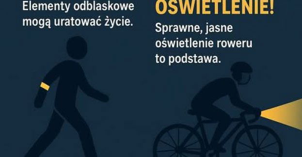 Odblaski ratują życie Zadbaj o widoczność po zmroku
