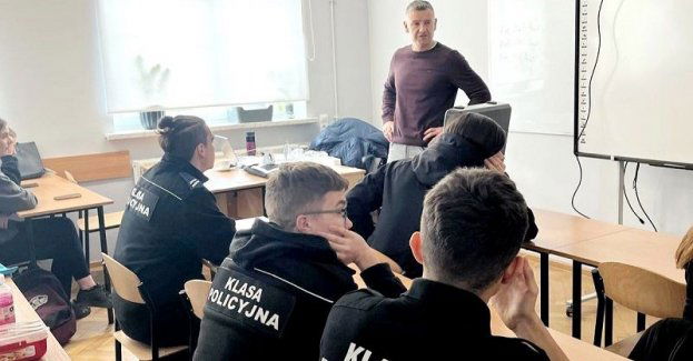 Spotkanie z policyjnym technikiem