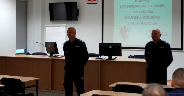 Sierżant Stawicki zwycięzcą konkursu oskarżycieli publicznych