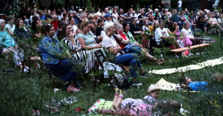 zdjęcie: Leśne Kino pod gwiazdami / fot. UM Grudziądz
