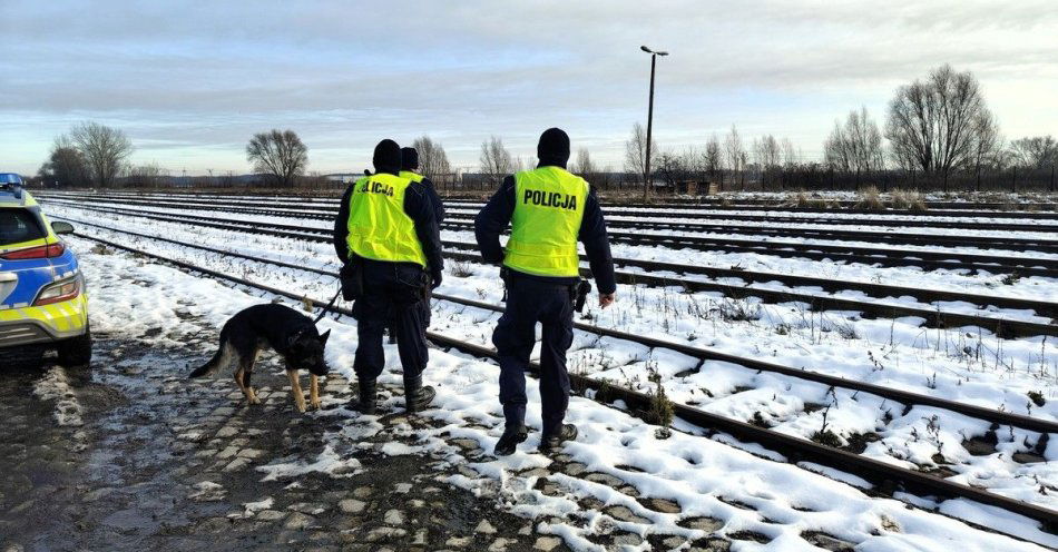 zdjęcie: Wschowa: policja wzmacnia ochronę infrastruktury kolejowej / fot. KPP Wschowa
