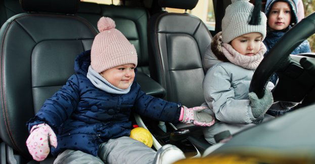 6 tys. zł mandatu dla kierowcy za przewożenie dzieci bez fotelików