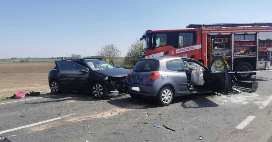 zdjęcie: Tragiczny wypadek na DK 11 / fot. KPP Środa Wielkopolska
