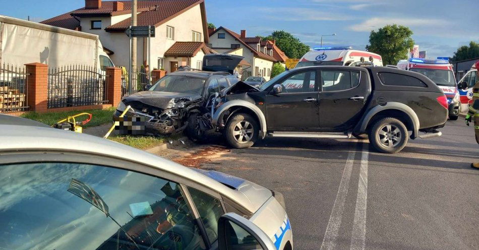 zdjęcie: Skutki wsiadania za kierownicę po pijanemu / fot. KPP Aleksandrów