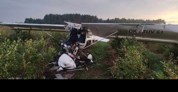 Wypadek awionetki