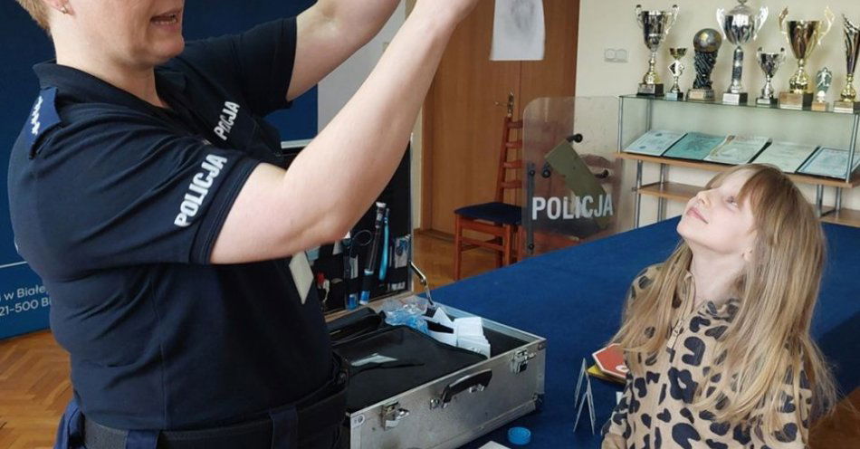 zdjęcie: Dzień Otwarty w Komendzie w Białej Podlaskiej przyciągnął dzieci / fot. KMP Biała Podlaska