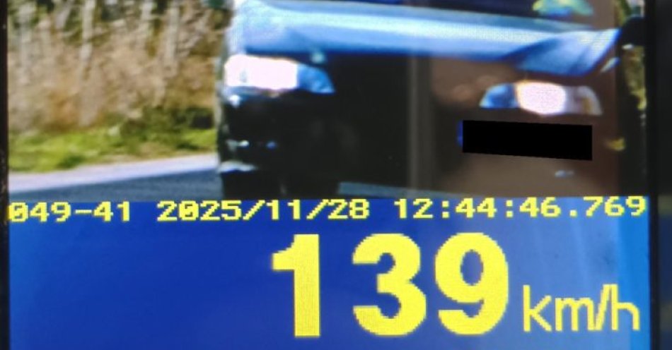 zdjęcie: 139 km/h w terenie zabudowanym. Straciła prawo jazdy / fot. KPP w Otwocku