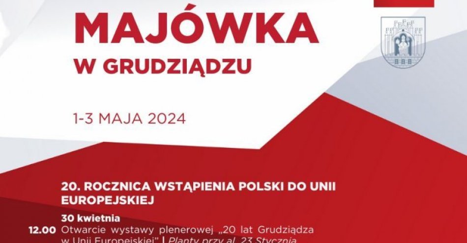 zdjęcie: Majówka w Grudziądzu / fot. UM Grudziądz