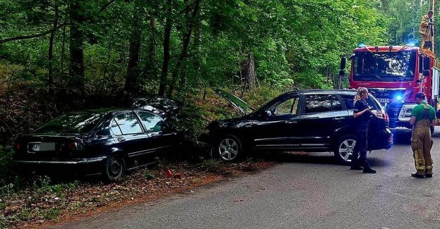 Kętrzyn: Nie ustąpił pierwszeństwa przejazdu w konsekwencji czego doprowadził do zderzenia pojazdów