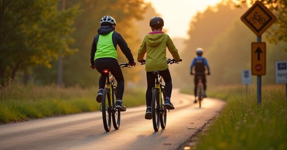 zdjęcie: Bezpiecznie na rowerze w powiecie złotoryjskim / TM/ przykładowa ilustracja