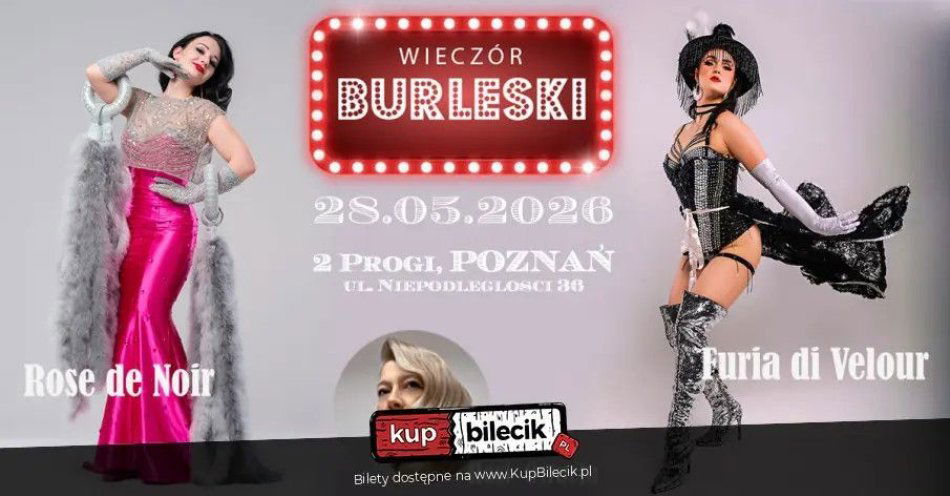 zdjęcie: Burleska by Rose de Noir w klubie 2 Progi / kupbilecik24.pl / Burleska by Rose de Noir w klubie 2 Progi
